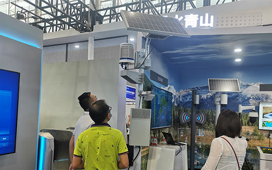 科技护航生态环境丨华为&碧兴物联智能监测终端亮相2021世界安防博览会